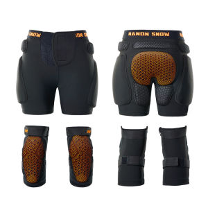 Nanen | Ski Protection Underwear Ski Knee Pads Ski Wrist Guards Anti-Fall Ski Gear