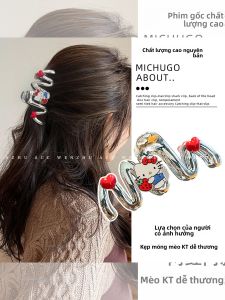 WENZHU | Cute Cat Design Hair Clip for Women Large Hair Clip