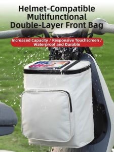 TOOKTRO | Waterproof Helmet and Phone Storage Bag for E-bike