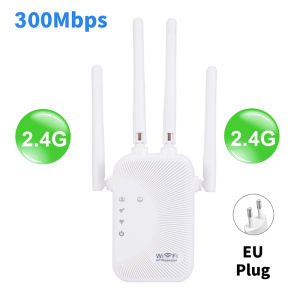 Kebidumei | Kebidumei 1200/300Mbps Wifi Repeater Amplifier 2.4G 5G Network Expander Range Extender WiFi Signal Booster Wireless Wi-Fi Router