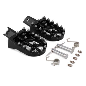 Motorcycle Footpeg Footrest Foot Pegs Universal For HONDA CRF XR 50 70 110 M2R SDG DHZ SSR KAYO Pit Bike CNC Aluminium