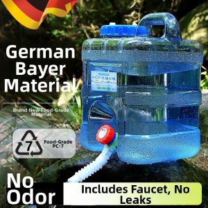 Large Capacity Home & Outdoor Water Storage Tank Food Grade With Faucet