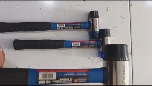 Palu Plastik Karet Kombinasi 25 - 40 mm Godam Martil Pukul - 2 Way H&L Premier Sekelas TEKIRO
