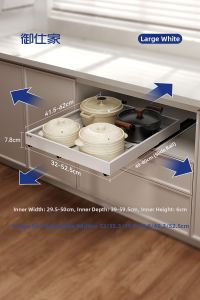 YUSHIJIA | Four-way Adjustable Drawer Organizer