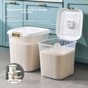 Large Capacity Airtight Moisture-Proof Insect-Proof Rice Bin 50lbs