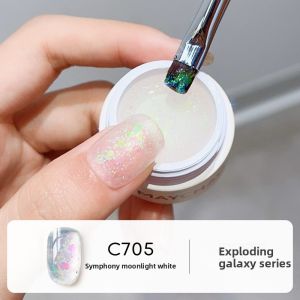 Maychao | Shiny Nail Polish Gel with Glitter Trendy Color