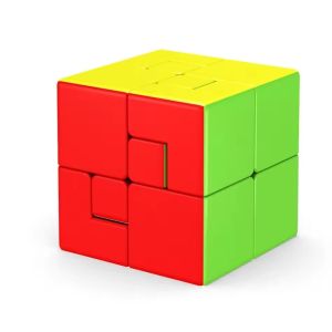 MoYu MeiLong Magic Cubes 3x3x3 Puppet Stickerless Cubing Classroom Puzzle 3x3 Puppet 1 2 Professional Educational Toy