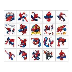 Hot Toys | Spidey and His Amazing Friends Temporary Tattoo Stickers Kids Waterproof Cartoon Party Favors Birthday Decor Reward Stickers