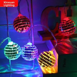 Party Decor Ball Light String Battery Powered