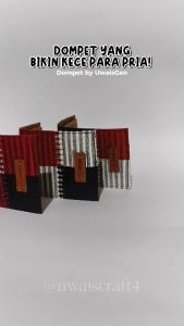 Ulasan Dompet Saku Pria Dompet Lipat Tenun Rangrang Etnik Bali Handmade