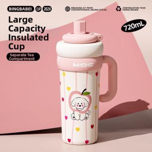 CHICU TOM | High Capacity Attractive Insulated Straw Cup