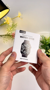 Aolon GTS 3 Smartwatch Pria dan Wanita | Display AMOLED HD | Tahan Air IP68 | Baterai 300mAh | Desain Ultra-Thin