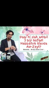 freegift + ready stock AZ-ZAYT minyak Habatussauda dan minyak zaitun olive oil & habbatussauda oil sacha inchi olive oil plus with vitamin e