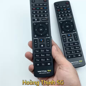 Remote điều khiển đầu thu truyền hình Viettel Mã 01 - Tặng kèm pin - T&U Remote
