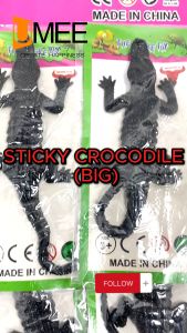 12Pcs Party Gift Big Sticky Crocodile Pad For Party Gift-Lootbag Filler