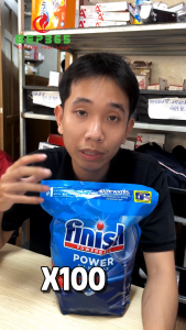 Viên rửa bát Finish Power All in One – Làm sạch sâu – Tiết kiệm thời gian – Xuất xứ Châu Âu - Giao nhanh