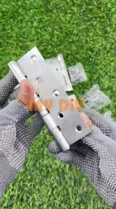 MYDIYHOMEDEPOT - 304 Stainless Steel Hinges 4" 5" with Bearing Door Hinges Furniture Hinges Engsel Pintu Pintu Rumah 门铰链