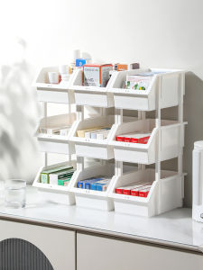 Hộp Đựng Đồ Đa Năng Nhiều Lớp Có Thể Lắp Ráp Để Lưu Trữ Đồ Dùng Vệ Sinh Cá Nhân Trong Nhà Tắm Hộp Đựng Đồ Dùng Gia Dụng