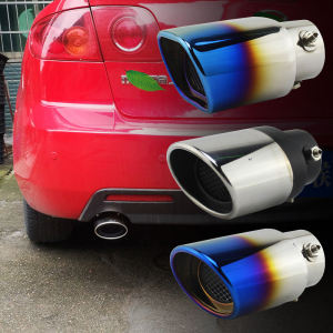Stainless Steel Exhaust Pipe Tail Muffler for Mazda 3 Starrence Modification Suitable for Mazda 2 M3 M3 Two-Box Stainless Steel Tail Muffler