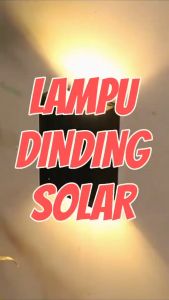 Lampu Dinding 2 arah LED Atas Bawah Tenaga Surya sinar matahari Solar Sensor Otomatis Waterproof Solar - ZEN CAR PARTS