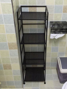 European-Style Bathroom Storage Rack Floor-Standing Bathroom Toilet Shelf Bathroom Towel Rack Household Storage Rack