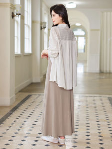 JoynCleon | Stylish Striped Maternity Dress for Spring and Autumn Hide Bump