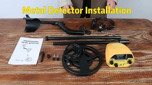 ⚡️Local Delivery⚡️ Professional Underground Metal Detector with LCD Display Waterproof 11 Inch Coil Gold Detector,2.5m Underground Depth Scanner Finder