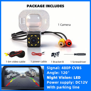Rear View Backup Camera Reverse License Plate Light Parking Safety Night Fits KIA Forte R 2009 2010 2011/Hyundai I25 Ix20 Accent