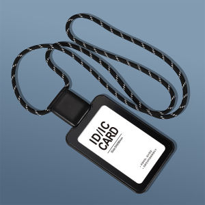 Đựng Biển tên có thể thu vào với dây buộc thẻ tên cho nhân viên sang trọng giá treo dây Dây đeo có thể tháo rời nhận dạng dòng Vòng cổ
