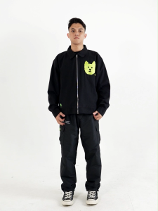 Moutley Jaket Work Pria Regular Fit Canvas Marsoto Mixed Feeling M211224