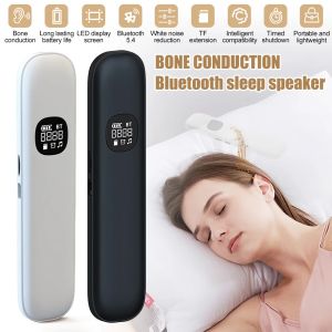 Bone Conduction Under Pillow Sleep Speaker with Timer Function Bluetooth Mini Sound Box Improve Sleep White Noise Aid Soundbar