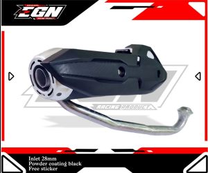Knalpot TJM PROJECT fullsistem scoopy beat nmax aerox mio lexy vario 125 vario 150 vario 160 pcx dll