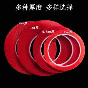 Băng Keo Hai Mặt Trong Suốt Dày Dặn Siêu Mỏng 02mm 2mm 1 Dày 3 Acrylic Băng Keo Hai Mặt Chịu Nhiệt Độ Cao Dùng Cho Văn Phòng Phẩm