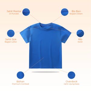 Baju Kaos Anak Semangka & Palestina Viral Atasan Anak Laki-Laki & Perempuan SMK-01