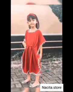 GAMIS KAFTAN ANAK ARRICA 1 / KAFTAN LEBARAN ANAK / GAMIS ANAK TERBARU / GAMIS LEBARAN ANAK