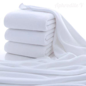 ผ้าหนู 34x74cm สำหรับโรงแรมห้าดาว สินค้าเกรด A - ผ้าขน 70x140cm ผ้านุ่ม ซึมซับน้ำ ซื้อที่ไทย 100% ค่า 1,500 ฿