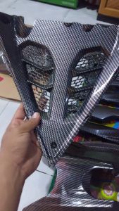 COVER TUTUP MESIN DEPAN COVER ENGINE SUZUKI GSX 150 KARBON