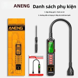 ANENG | Máy Dò Khí Halogen ANENG HD01 Độ Nhạy Cao Thiết Bị Kiểm Tra Rò Rỉ Môi Chất Lạnh Cho R22 R32 R134a Máy Kiểm Tra Rò Rỉ Freon Với Đèn Nền LCD Dành Cho Điều Hòa Ô Tô