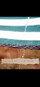 ตาข่ายกรองแสง กว้าง 5-8 เมตร สีเขียวขาว ยาวถึง 10ม สแลนกันแดด ผ้ากรองแสง ผ้าสแลนกรองแสง แสลนบังแดด สแลนกรองแสง สแลนกรองแสง แสลนกรองแสง