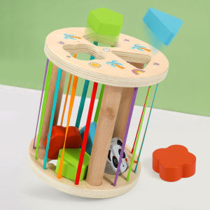 MWZ | Rainbow Shape Matching Baby Educational Toy Blocks Box
