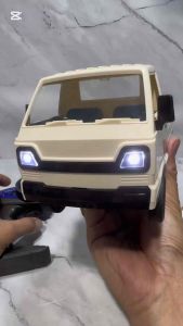 Remote Control Pick Up Rc Truck Cargo 1:16 24 Ghz Carry Pick Up Asli Original Gosend Sameday Grab