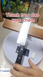 Thanh treo dao nam châm giá treo dao nam châm bằng gỗ siêu chắc
