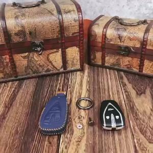 [ สินค้าขายดี ] ชุดกุญแจ Volvo สำหรับการจัดส่งในประเทศจีน xc60 v60 s90 xc90 xc40 v90 กระเป๋ากุญแจหนังแท้สำหรับรถยนต์ 1091010