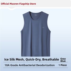 MiiOW | Cool Ice Silk Quick-Drying Thin Round Neck Tank Top