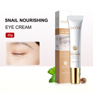 Snails Krim Mata Eye Cream Anti-Bengkak Kerutan Perawatan Lingkaran Hitam Pelembab Wajah Anti-Penuaan Serum Mata Penghilang Mata Panda-Perawatan Menghilangkan Kantung Mata Mengencangkan Kulit Mata-💖Uiabgt