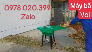 Máy  nghiền rơm rạ khô và tươi  băm cỏ voi