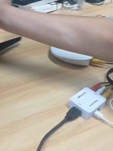 TOREKAZจัดส่งที่รวดเร็วจากประเทศไทย  hdmi to av กล่องแปลง เอชดีเอ็มไอ to AV (RCA) หัวแปลง เอชดีเอ็มไอ เป็น AV
