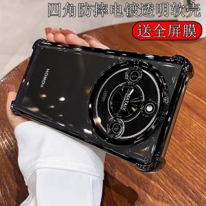 New Super Strong Airbag Phone Case for Honor X60 X50 X40 pro Anti-Fall Electroplated Silicone Simple Fashion Protective Cover