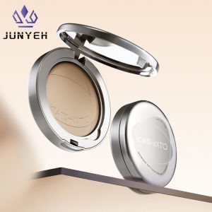 Kato พลังหลวมกับเครื่องสำอางควบคุมน้ำมันพัฟคอนซีลเลอร์กันน้ำบำรุงผิวแห้งติดทนนานแต่งหน้า9กรัมแป้งทาหน้า