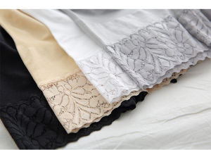 Quần Lót Ren Cạp Cao Mùa Hè Cho Nữ Quần Lót Nâng Mông Đàn Hồi Quần Lót an Toàn Quần Lót Ren Mỏng Quần Lót Ngắn